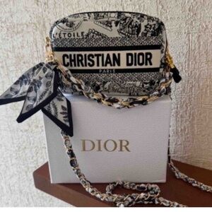 Dior Black and White Women's Bag